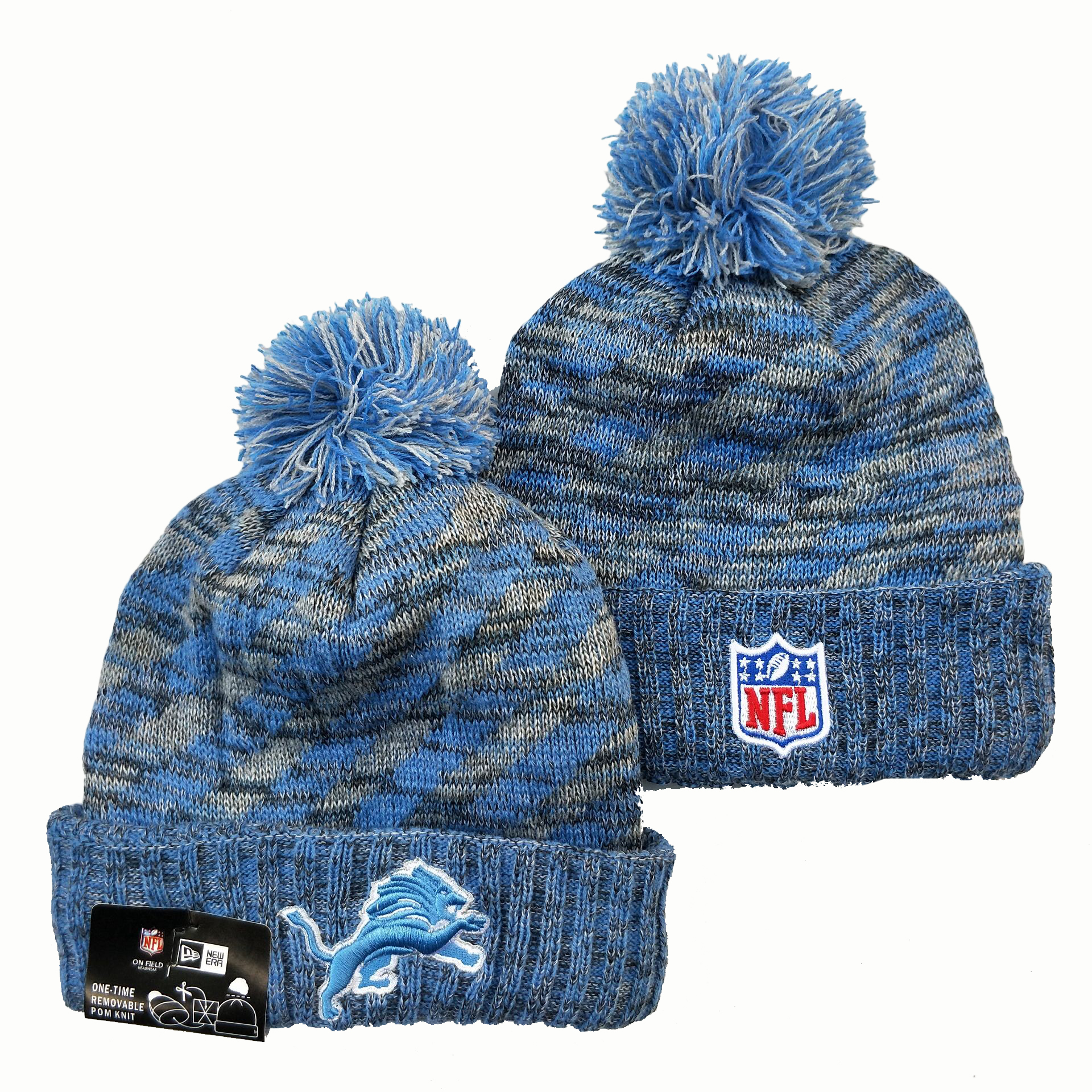 Detroit Lions Knit Hats 044